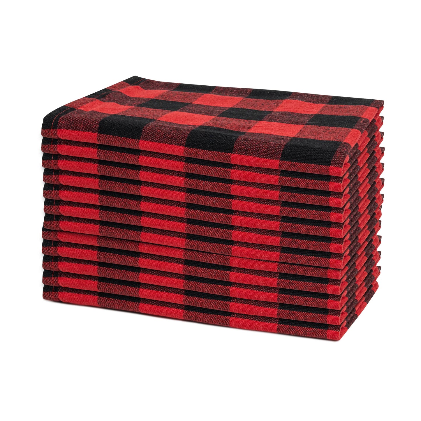 Plaid Cloth Napkins - Pack of 48