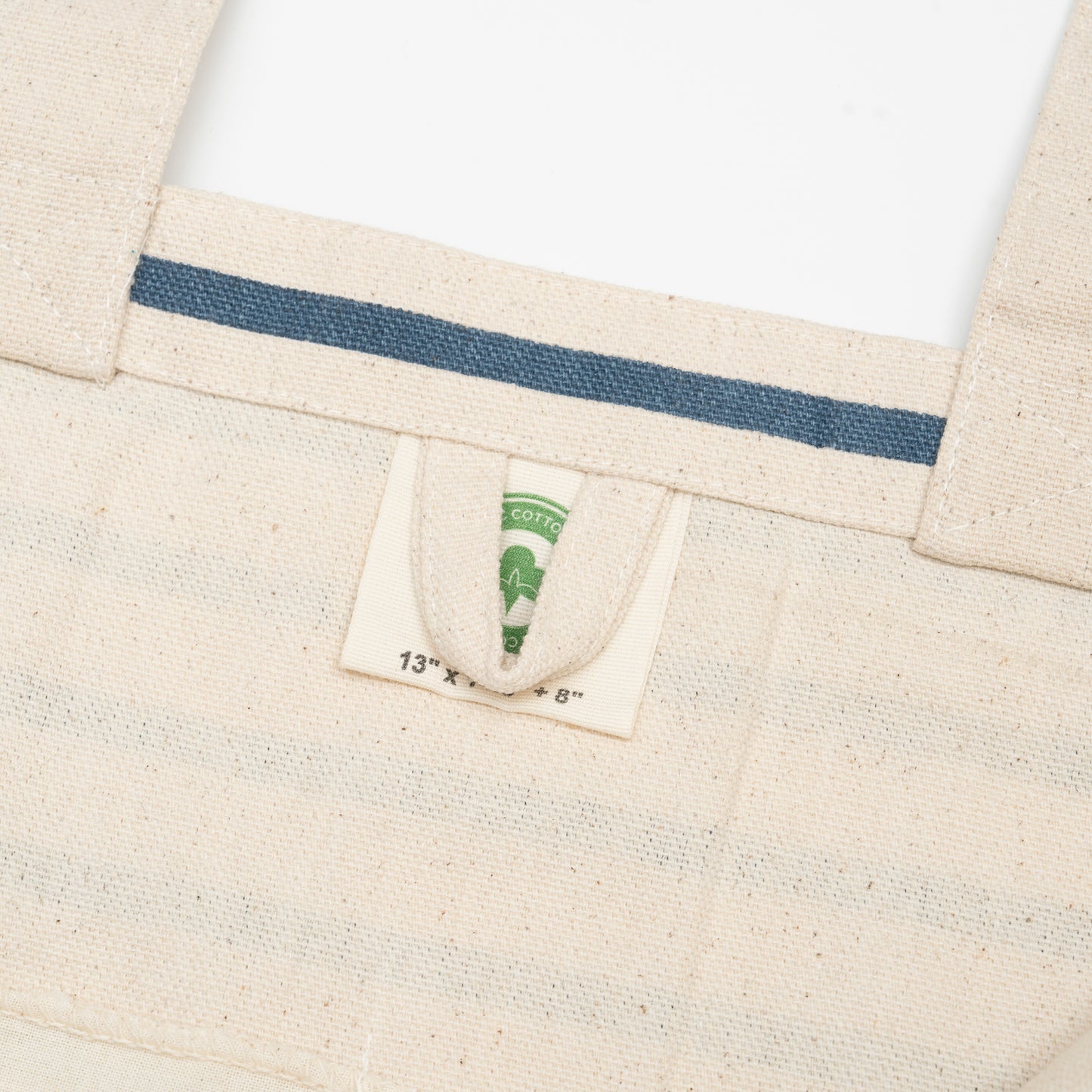 Canvas Grocery Tote Bags with Compartments