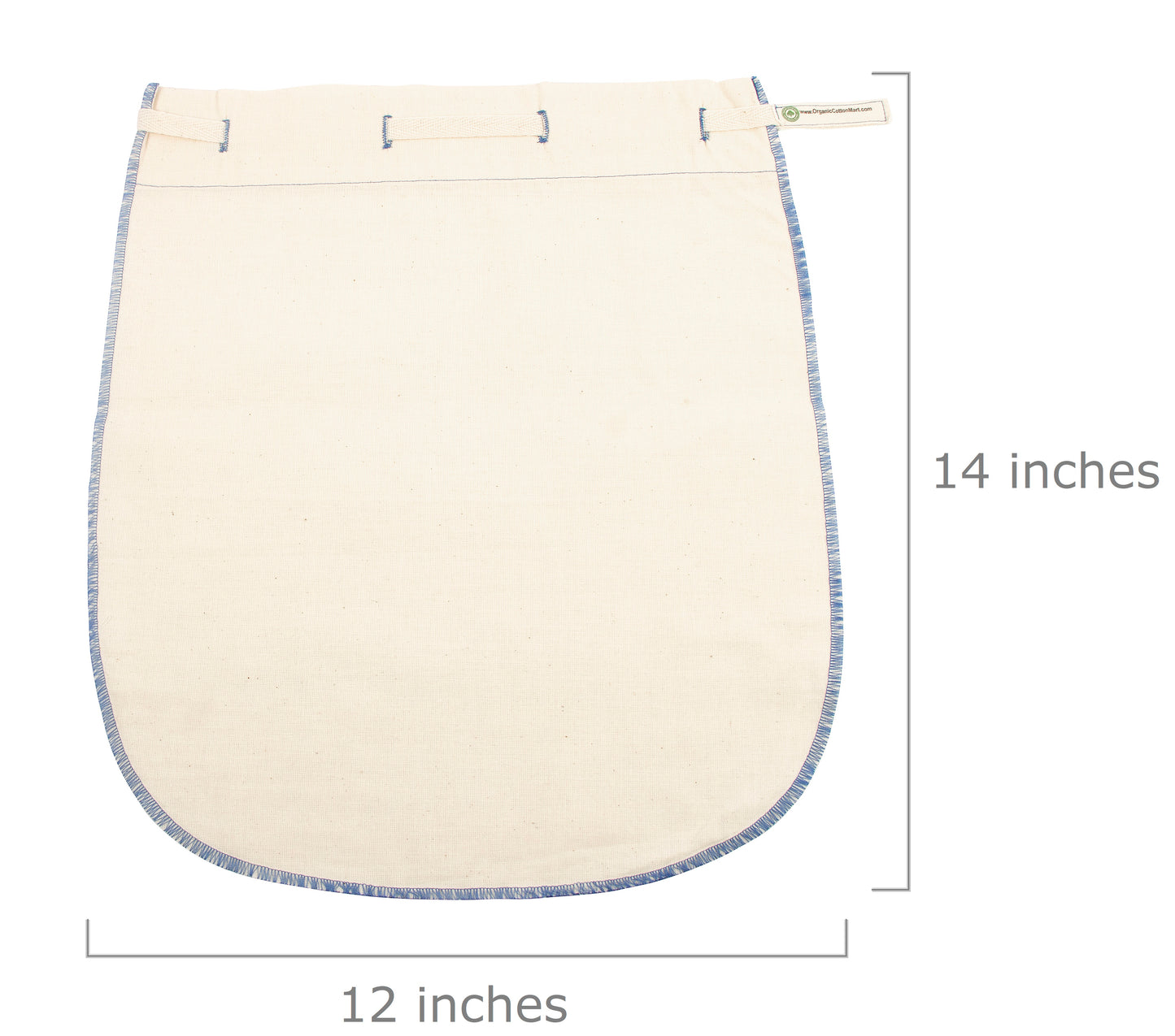 Organic Cotton Cheesecloth Bags - Nut Milk Straining Bags - Filtration Bags