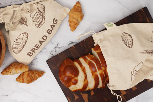 washable linen bread bags in wholesale