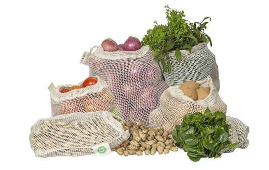 bulk cotton mesh produce bags