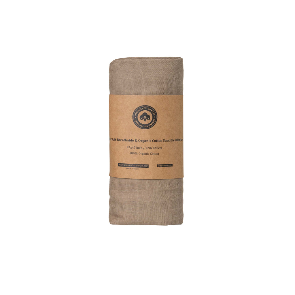 camel swaddle blanket