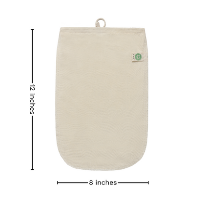 Organic Cotton Cheesecloth Bags - Nut Milk Straining Bags - Filtration Bags