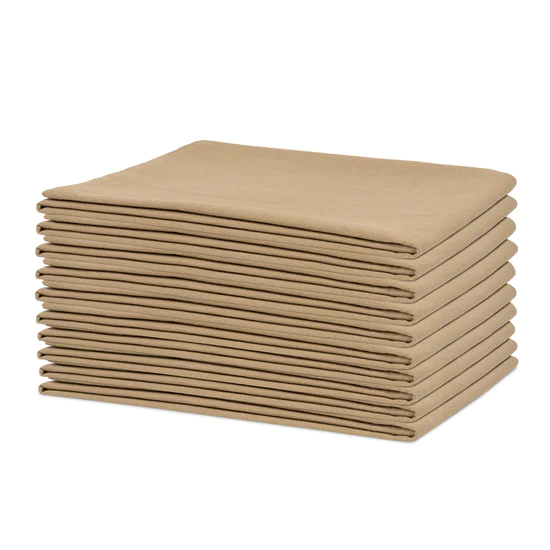 beige flour sack kitchen towels