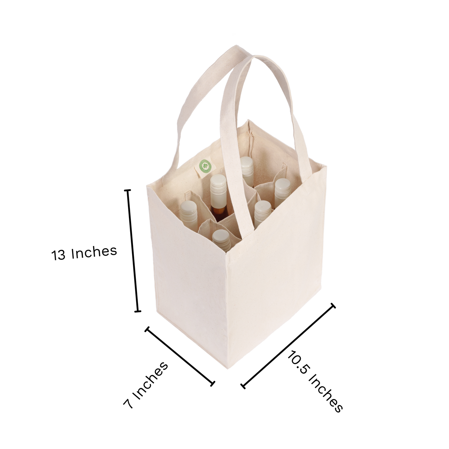 Canvas Wine Tote