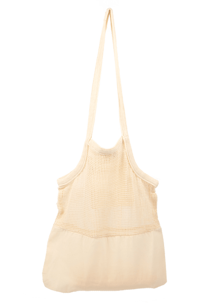 Organic Cotton Mesh Tote Bags