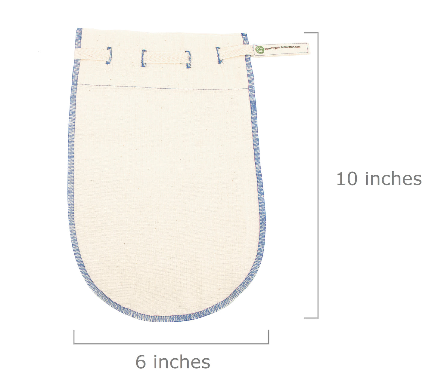 Organic Cotton Cheesecloth Bags - Nut Milk Straining Bags - Filtration Bags