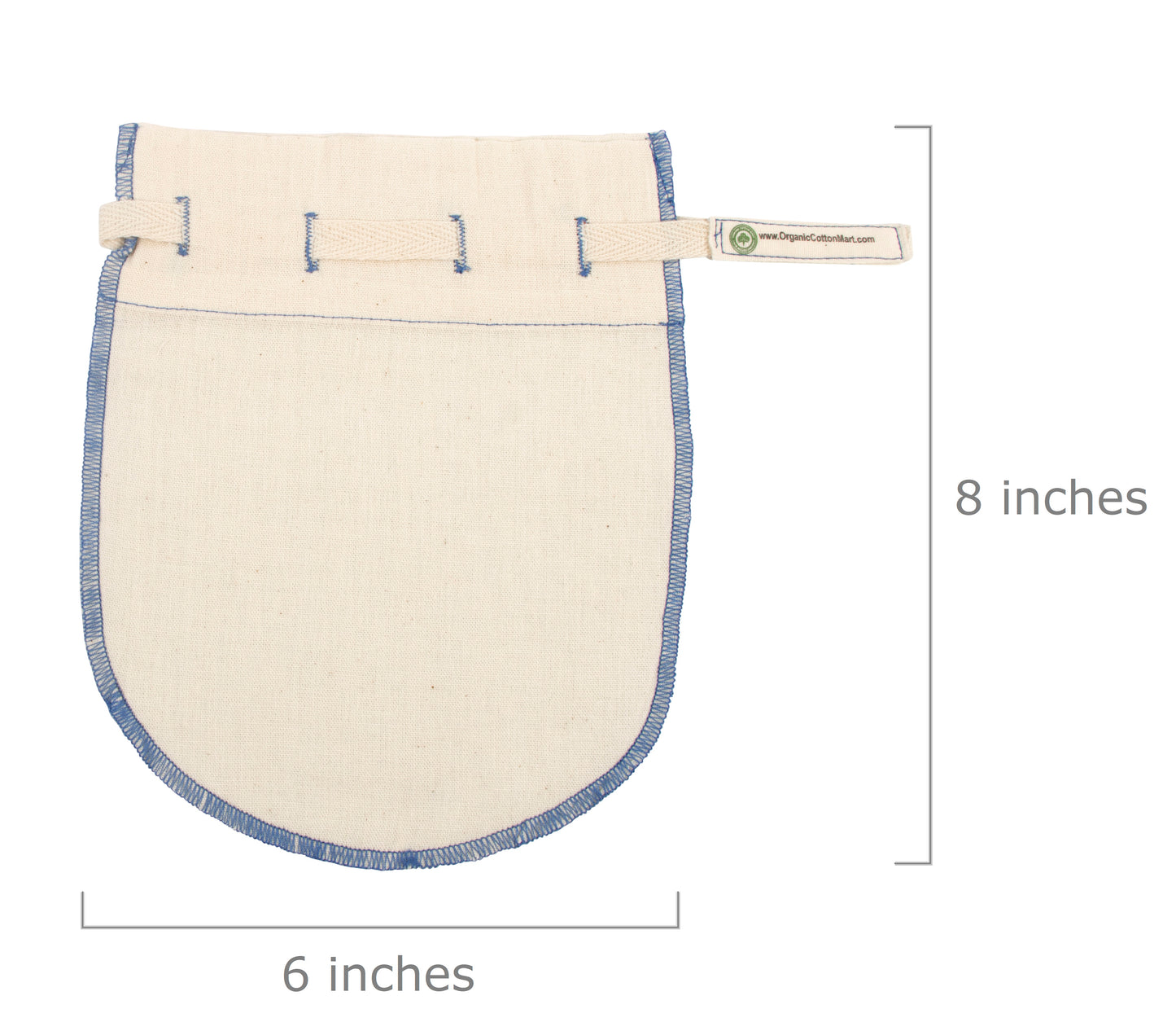 Organic Cotton Cheesecloth Bags - Nut Milk Straining Bags - Filtration Bags