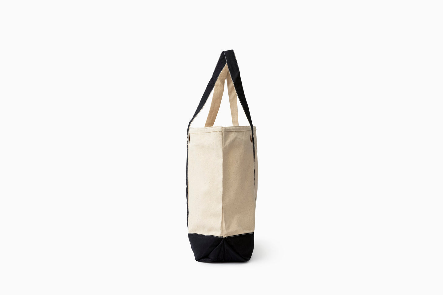 delux canvas tote side view