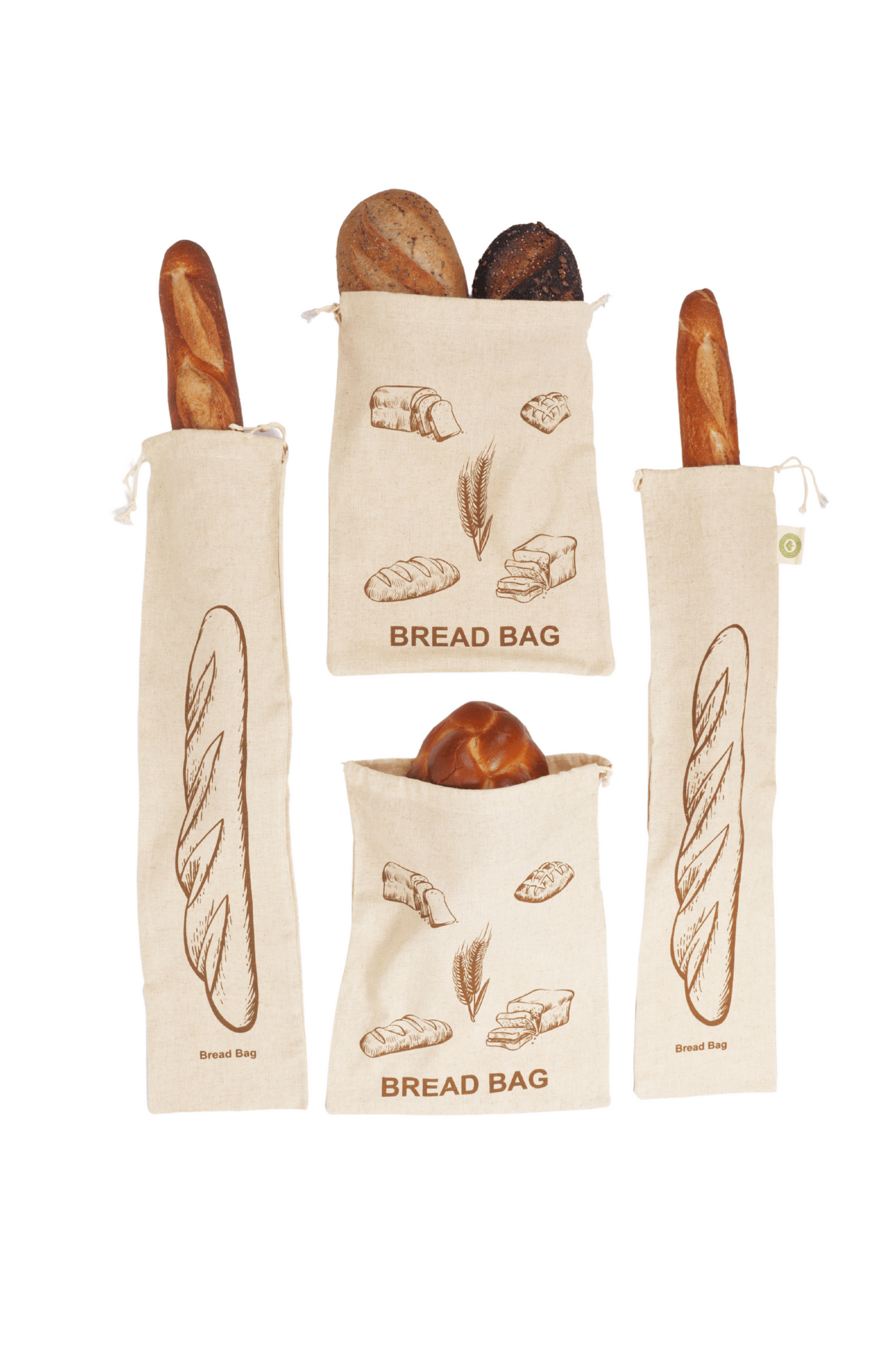 Linen Bread Bags