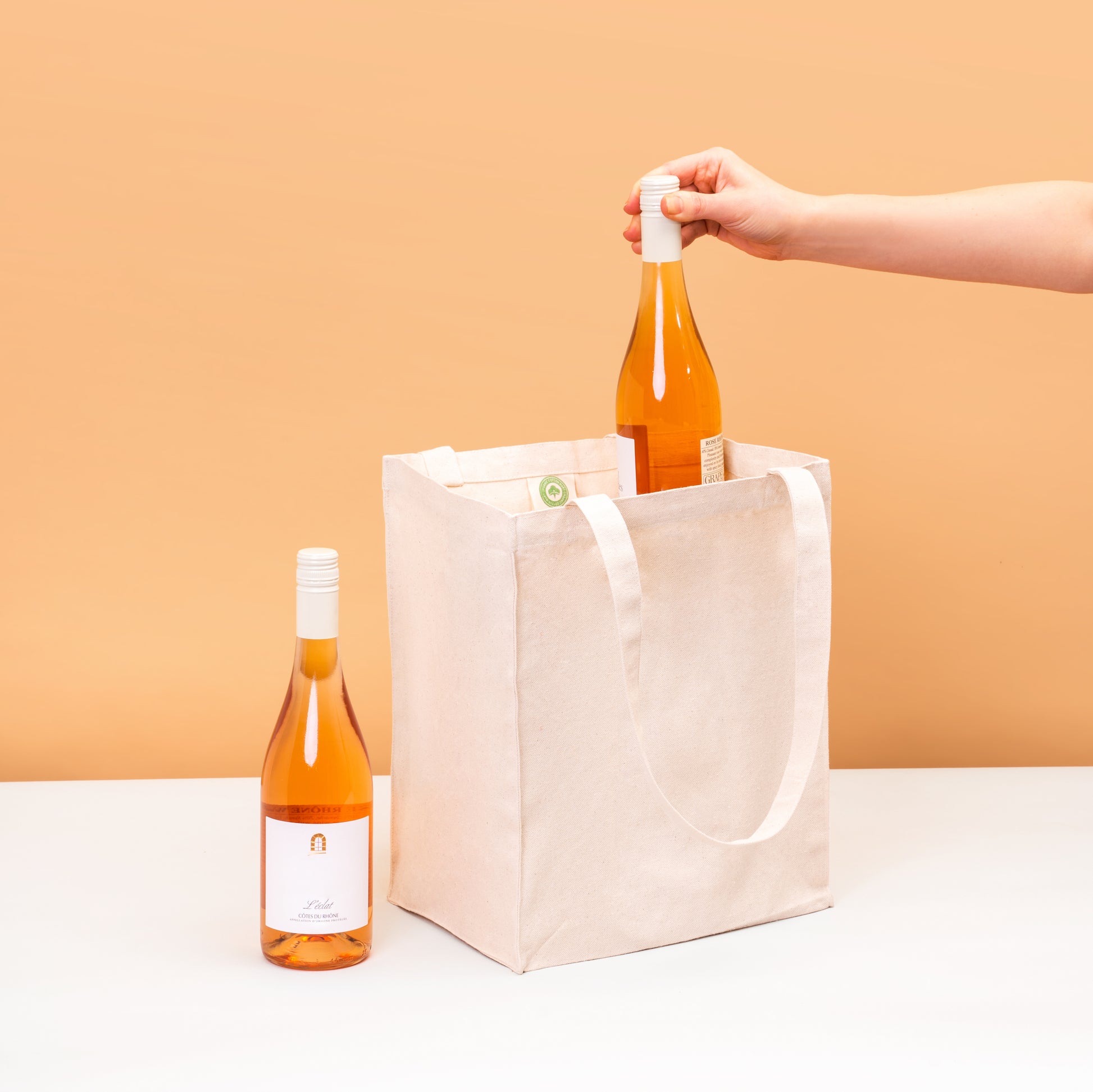 reusable wine tote bag wholesale